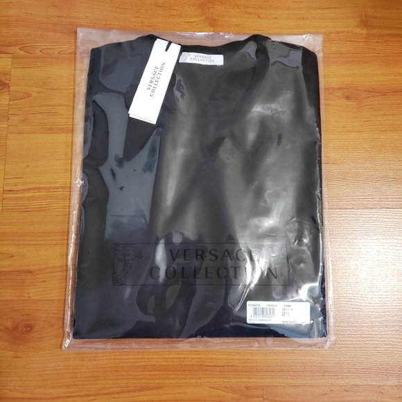 Versace Collection BK Logo Crewneck Wool Sweater - Picture 6 of 6